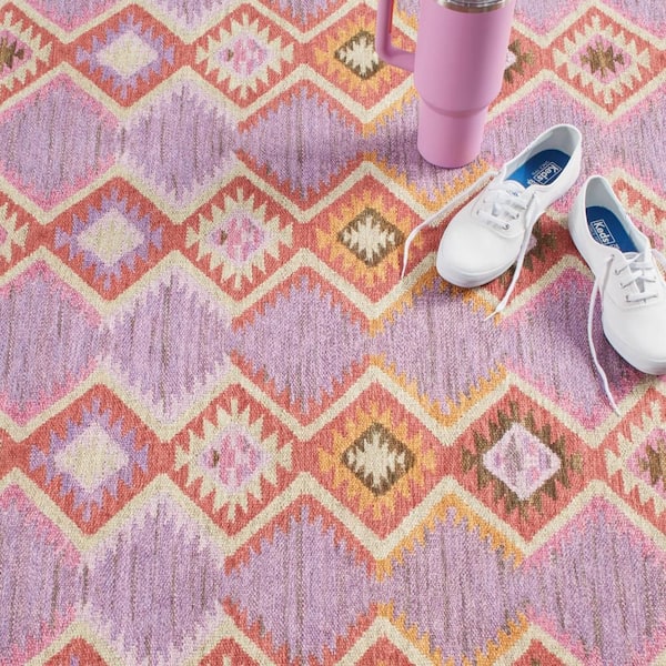 Rhapsody Machine Washable Spice 2.6 ft. x 8 ft. Indoor Area Rug