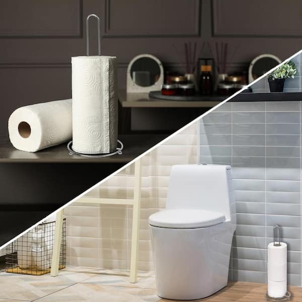Modern Toilet Paper Holders  Wall-Mounted Toilet Tissue Holder