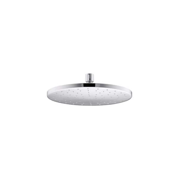 KOHLER Contemporary 1-Spray Patterns 10 in. Ceiling Mount Fixed Shower Head in Polished Chrome