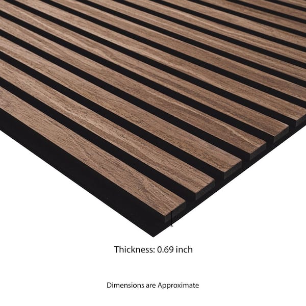 MSI Harmony Sable 0.80 in. x 24 in. x 48 in. Brown Wood Sound