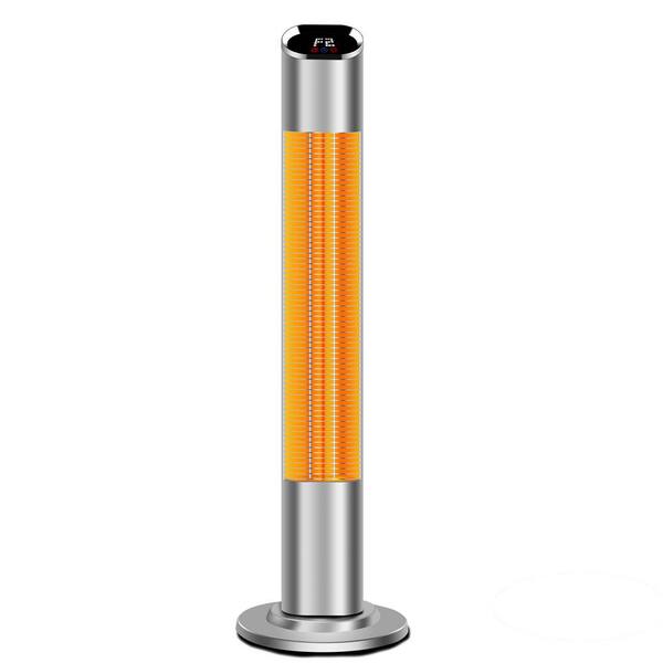 Sun-Ray 1500-Watt Deluxe Freestanding Carbon Fiber Patio Heater with Remote