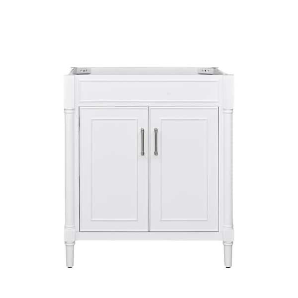 Avanity Bristol 30 in. W x 21.5 in. D x 34 in. H Bath Vanity Cabinet without Top in White