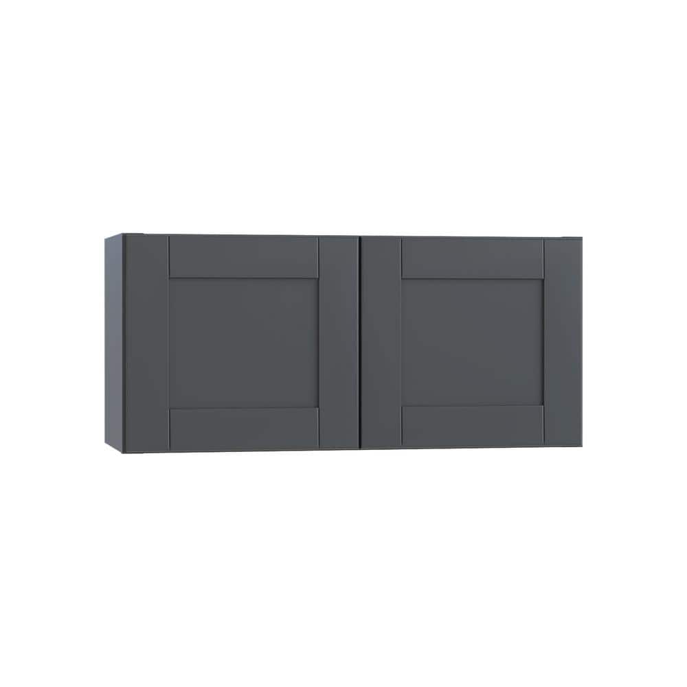 Washington 24 in. W x 12 in. D x 12 in. H Assembled Plywood Wall Kitchen Ca