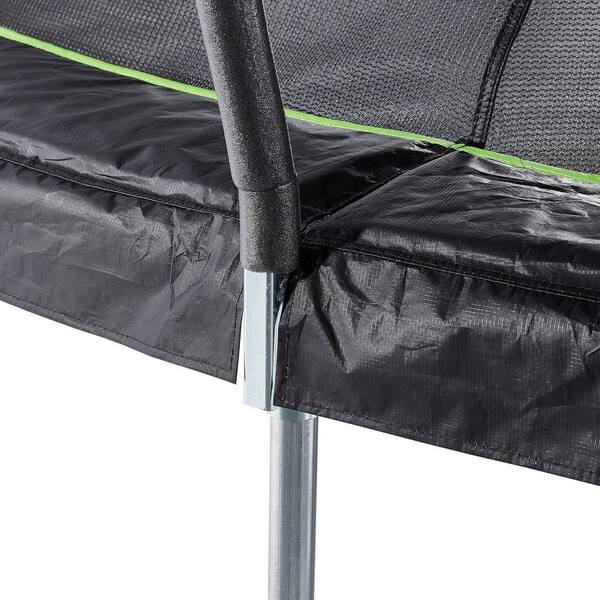 JUMPKING 14 ft. Round Trampoline with Protective Enclosure and