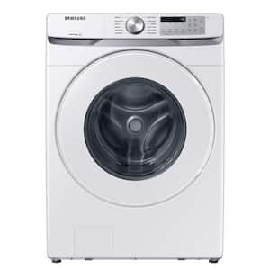 Samsung 4.5 cu. ft. High-Efficiency Front Load Washer with Self-Clean+ in  White WF45T6000AW - The Home Depot