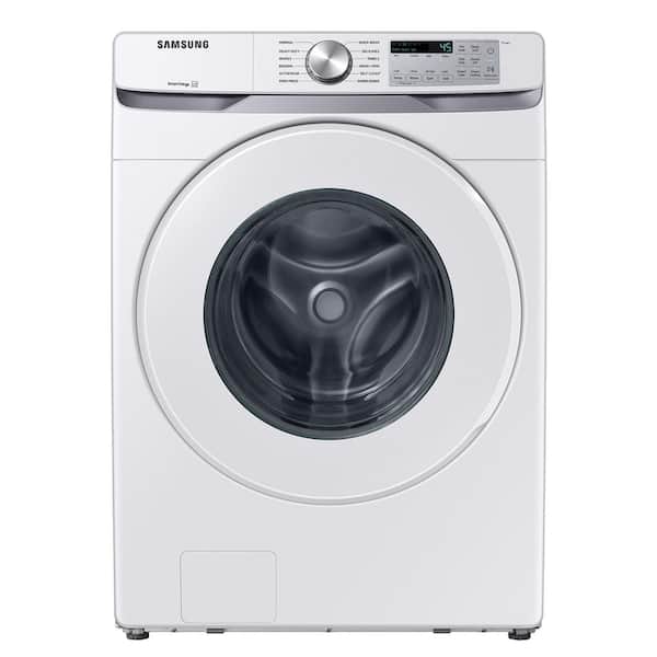 Samsung 5.1 cu.ft. Extra-Large Capacity Smart Front Load Washer with Vibration Reduction Technology+ in White