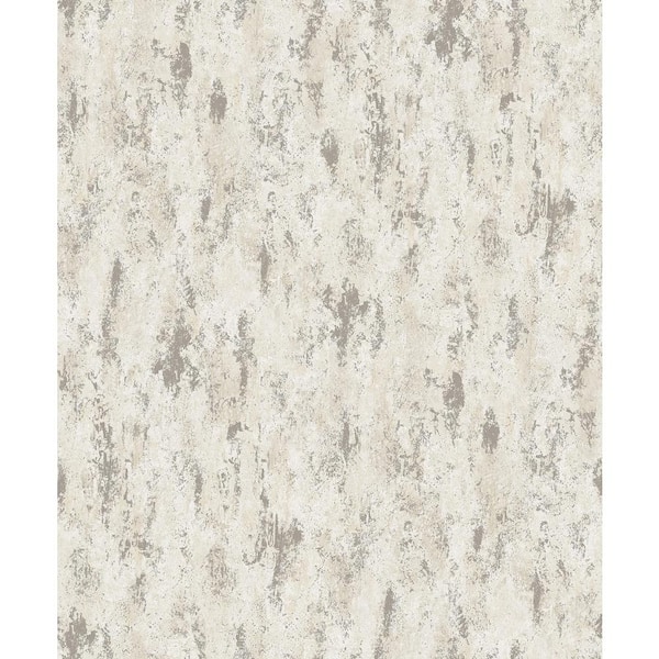 A-Street Prints Diorite Silver Grey Splatter Wallpaper Sample