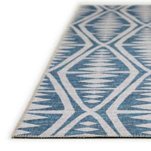 Modena Indigo 1 ft. 8 in. x 2 ft. 6 in. Southwest Accent Rug