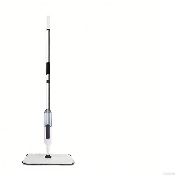 49.21 in. Extended Handle Microfiber Spray Mop w/360° Rotating Mop Head 12 oz. Leak-Proof Water Bottle & 3 Reusable Pads