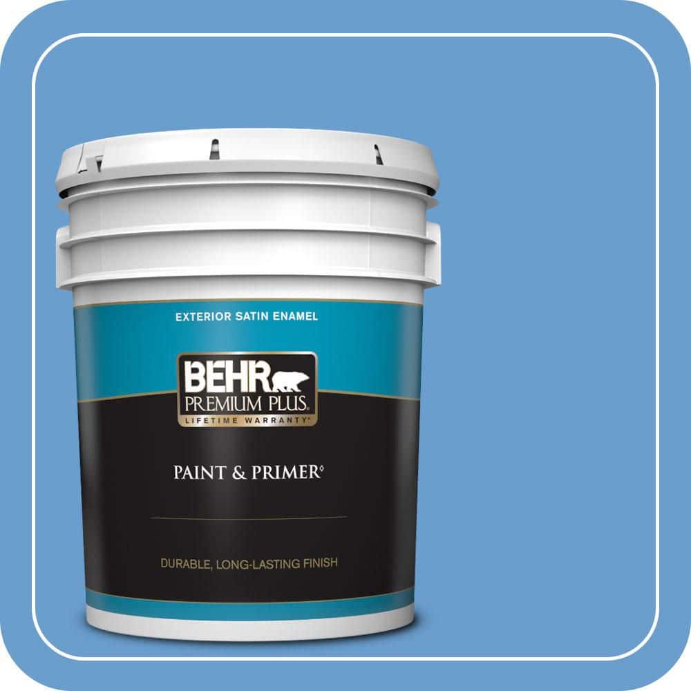 5 gal. #570B-5 Gulf Stream Satin Enamel Exterior Paint & Primer price history on PriceWatchPro