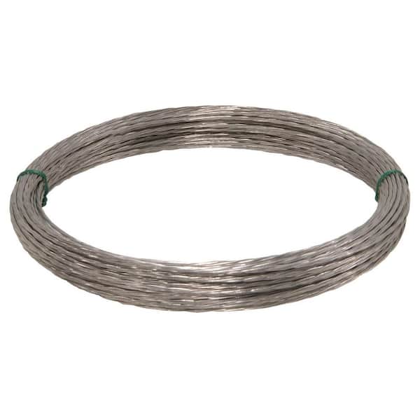 2 PKS Galvanized Solid Steel Wire 200/' 20 Gauge Wire /& 100/' 18 Gauge Wire
