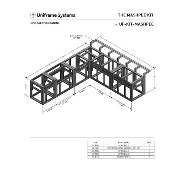 The Mashpee Fully Adjustable and Modular Outdoor Ubuy Philippines