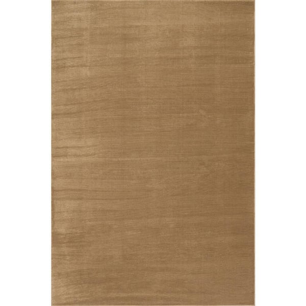 Anwen Abstract Washable Area Sand 4 ft. x 6 ft. Indoor Area Rug