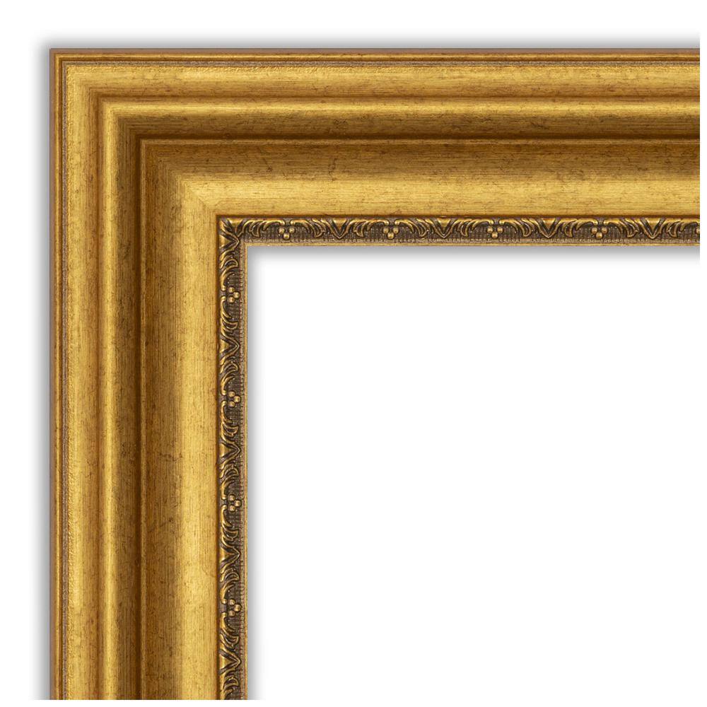 Parlor Gold Full-Length Rectangular Door Mirror
