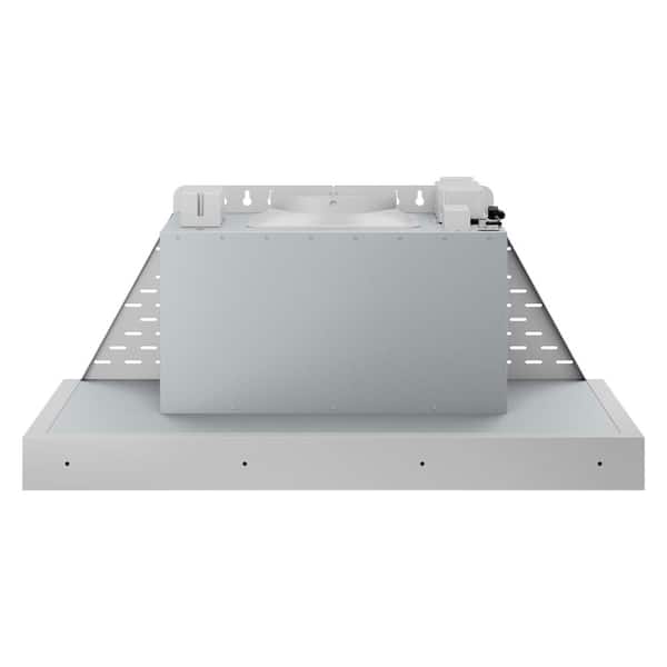 34 in. DuraMount External Vent Wall Mount Range Hood Insert in Stainless Steel