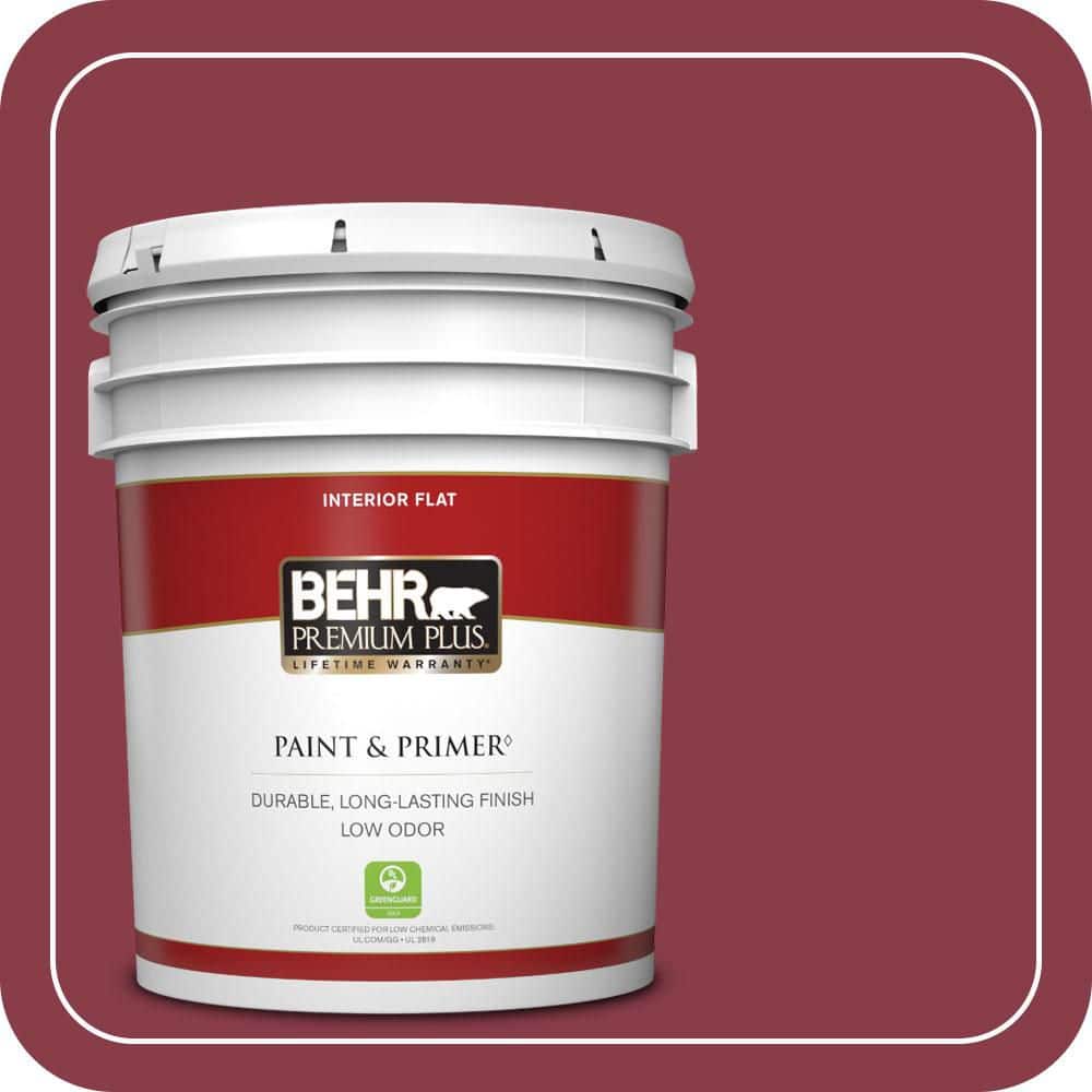 5 gal. #130D-7 Cranapple Flat Low Odor Interior Paint & Primer price history on PriceWatchPro