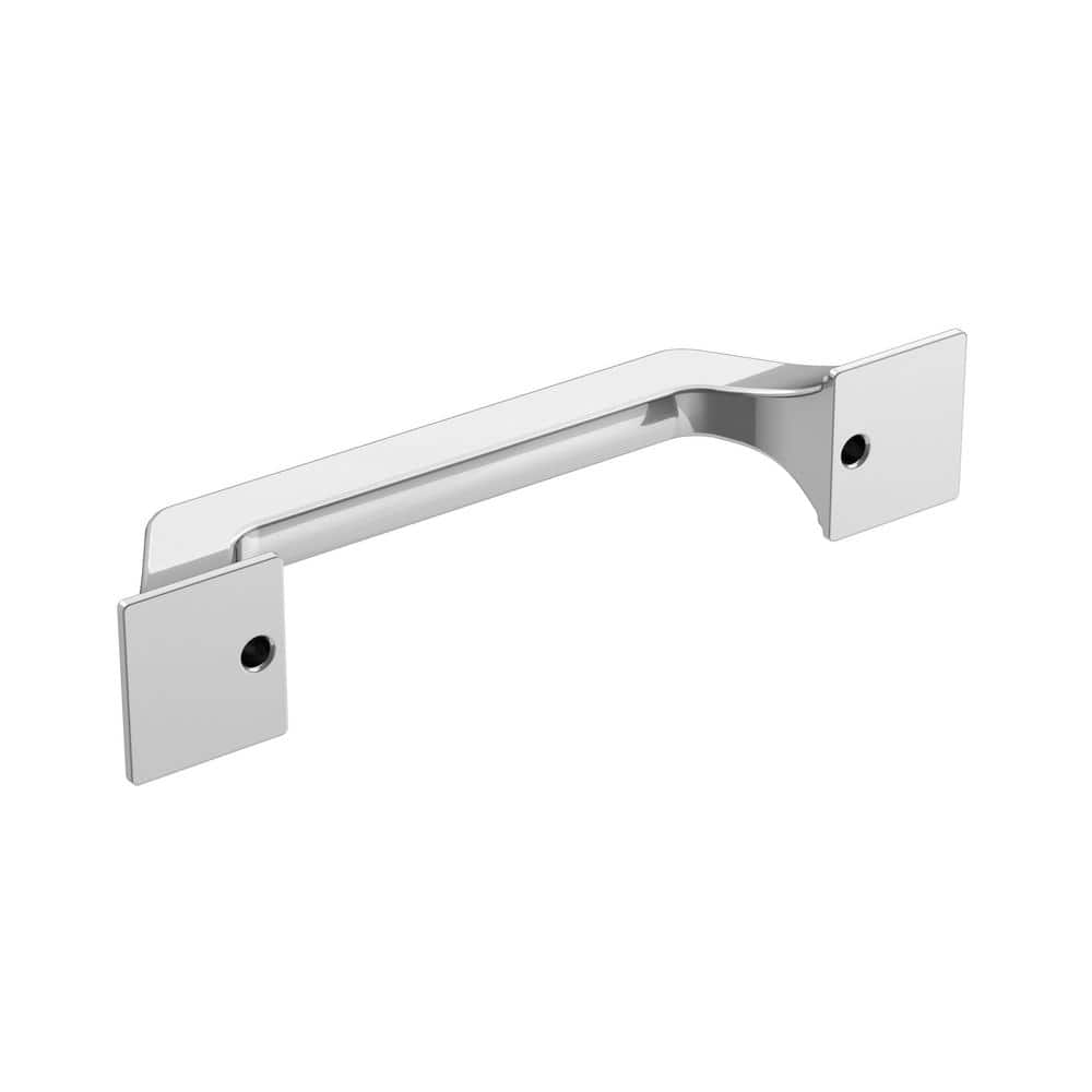 Polished Chrome 3-3/4 inch Cabinet Drawer Pull Handle