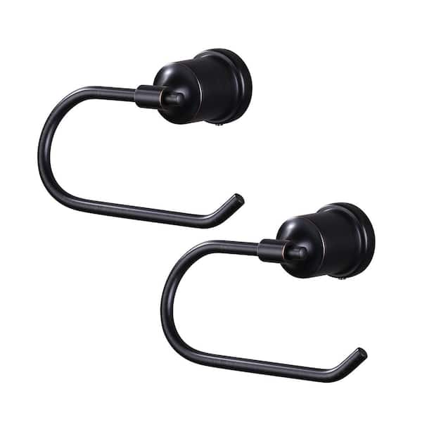 ARCORA Wall Mounted Bathroom Accessories Toilet Paper Holder, Bath Toilet Tissue Holder in Oil Rubbed Bronze (2-Pack)