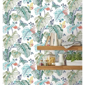 Boho Palm Peel and Stick Wallpaper (Covers 28.29 sq. ft.)