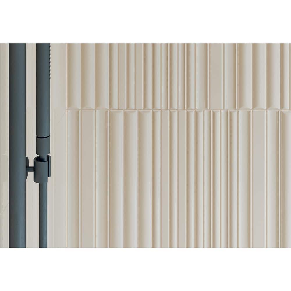 Galor Liniar Glossy White Ceramic Subway Wall Tile