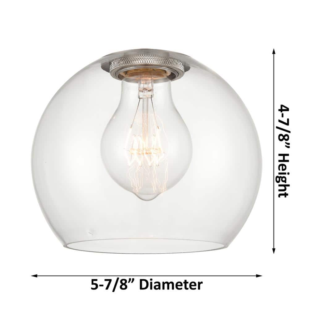Antique Copper Mini Pendant with Matte White Glass Shade