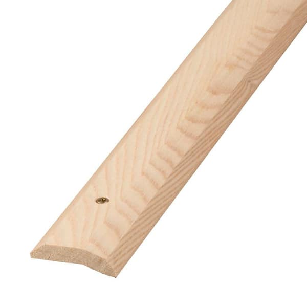 2"X 72" UNFINISHED HARDWOOD Transition Strip CARPET TRIM W/SCREWS