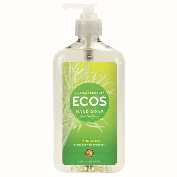 Download Ecos 17 Oz Pump Bottle Lemongrass Scented Hand Soap 966406 The Home Depot