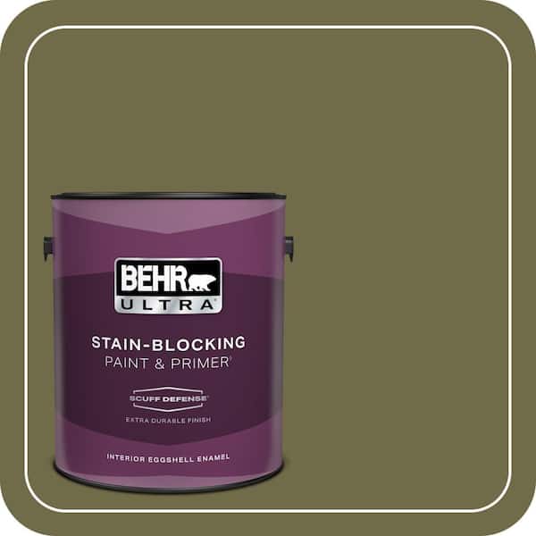 BEHR ULTRA 1 gal. #390F-7 Wilderness Extra Durable Eggshell Enamel Interior Paint & Primer