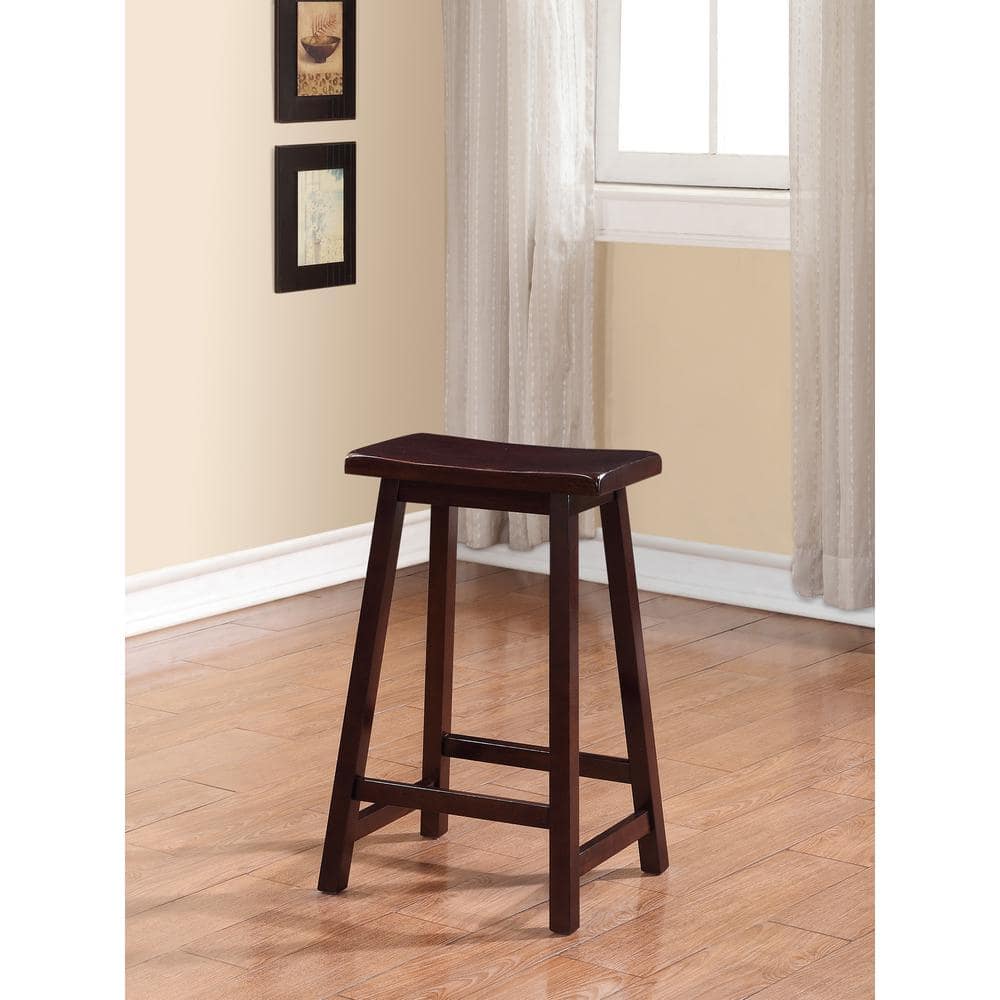 dark brown bar stools