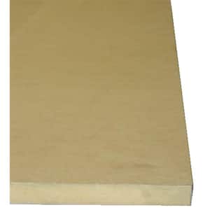 3/4 in. x 12 in. x 8 ft. Raw Ripped Shelving MDF Board