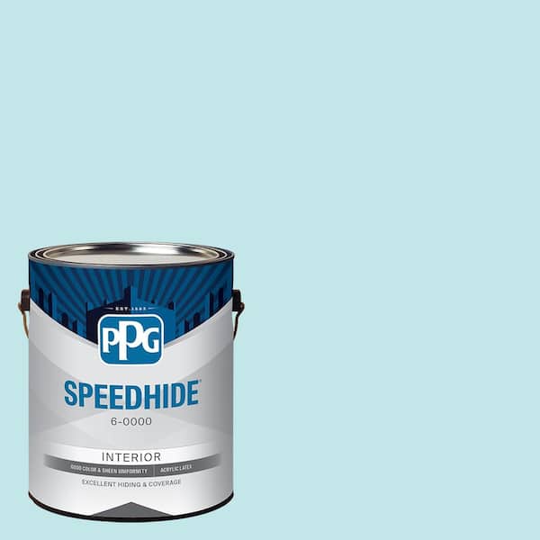 1 gal. PPG1233-3 Pale Seafoam Eggshell Interior Paint