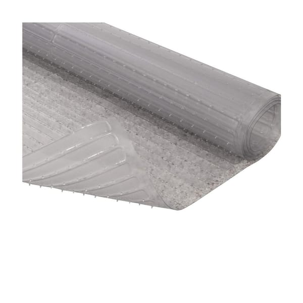 Resilia 48 in. x 12 ft. Clear Floor Protector for Deep Pile Carpet