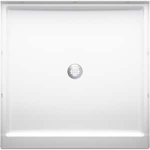 Ensemble 42 in. x 42 in. Single Threshold Shower Base in White