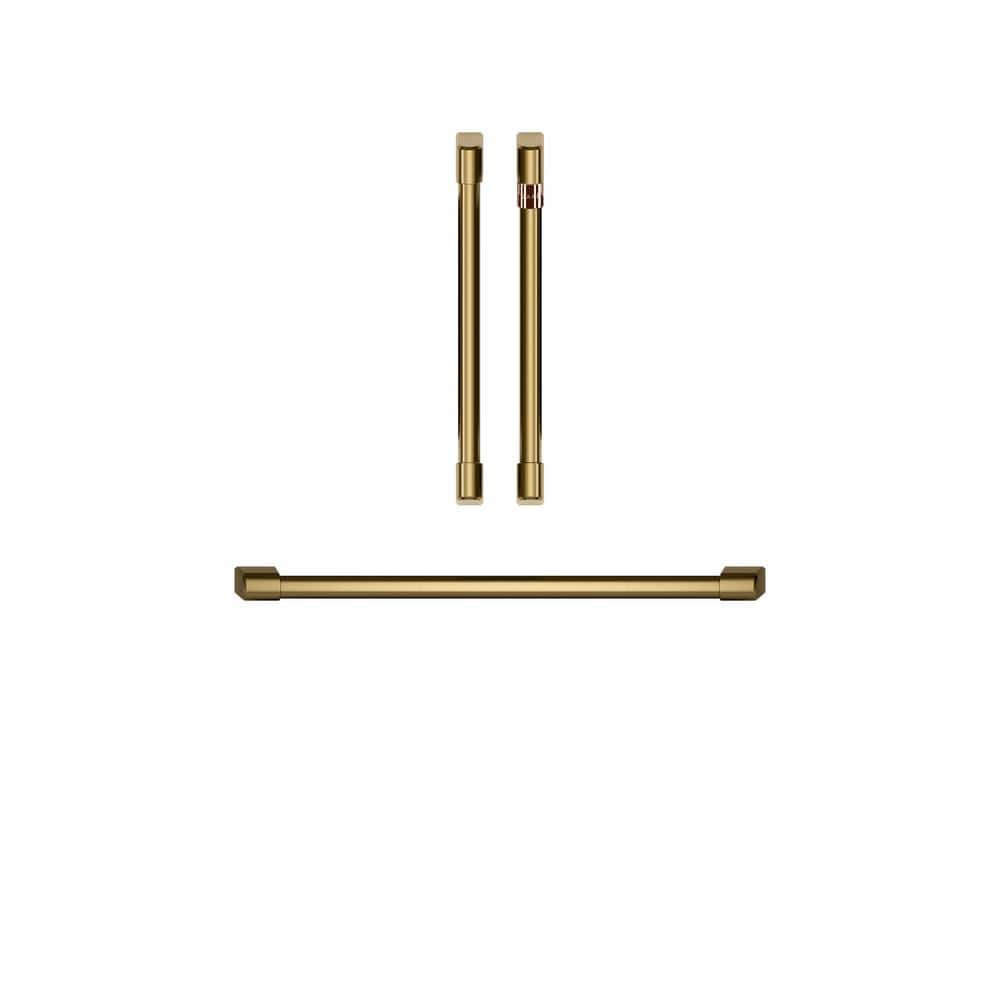 French Door Double Wall Oven Handle Kit in Brushed Brass price history on PriceWatchPro