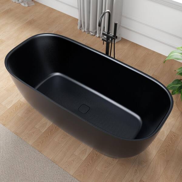 ANZZI Piete Series 68 x 32 Soaking Flat Bottom Freestanding