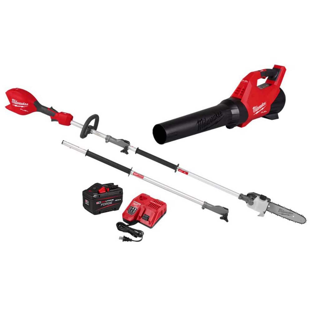 M18 FUEL 120 MPH 500 CFM 18V Brushless Cordless Battery Powered Blower Kit w/ Pole Saw, 12.0 Ah FORGE Battery, Charger price history on PriceWatchPro