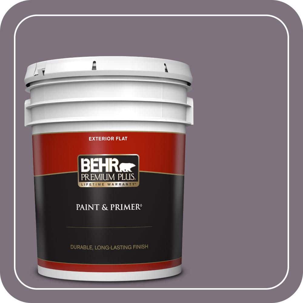 5 gal. #N100-5 Plush Velvet Flat Exterior Paint & Primer price history on PriceWatchPro