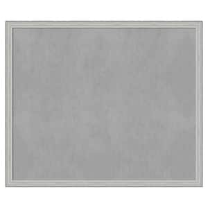 Bel Volto Silver 51 in. x 43 in. Framed Magnetic Board