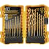 DEWALT DW1361 Titanium Pilot Point Drill Bit Set, 21-Piece by DEWALT 並 DEWALT 21-Piece Assorted Titanium Nitride Coated Hss Jobber Length