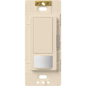 Maestro Vacancy-Only Sensor Switch, 5-Amp, Single-Pole/Multi-Location, Light Almond (MS-VPS5M-LA)