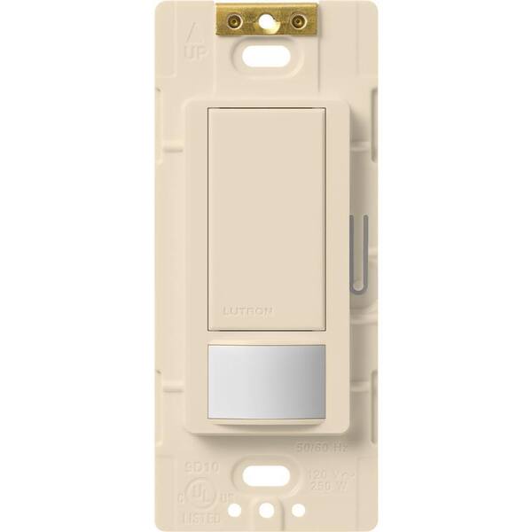 Lutron Maestro VacancyOnly Motion Sensor Switch, 5Amp, SinglePole/MultiLocation, Light