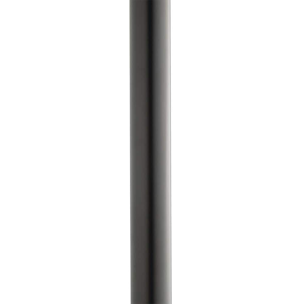 KICHLER 3 in. x 84 in. Black Direct Burial Ladder Rest Outdoor Lamp ...