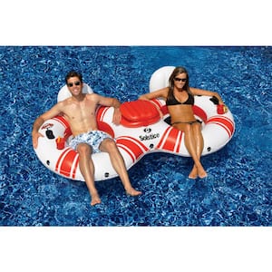 Duo Super Chill Swimming Pool Tube Float