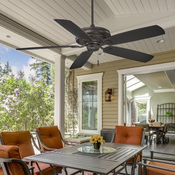 Sunseeker 60 in. Indoor/Outdoor Smoked Iron Ceiling Fan