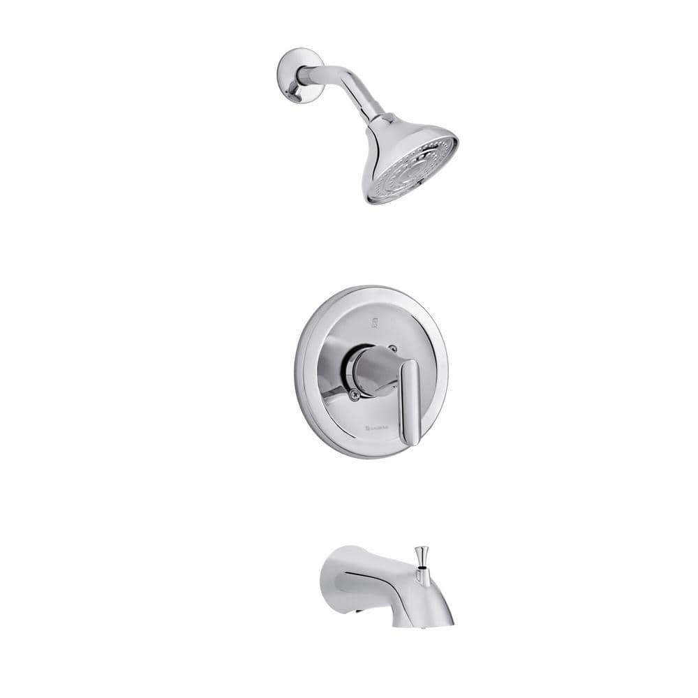Jax Single-Handle 1-Spray Tub and Shower Faucet in Chrome price history on PriceWatchPro