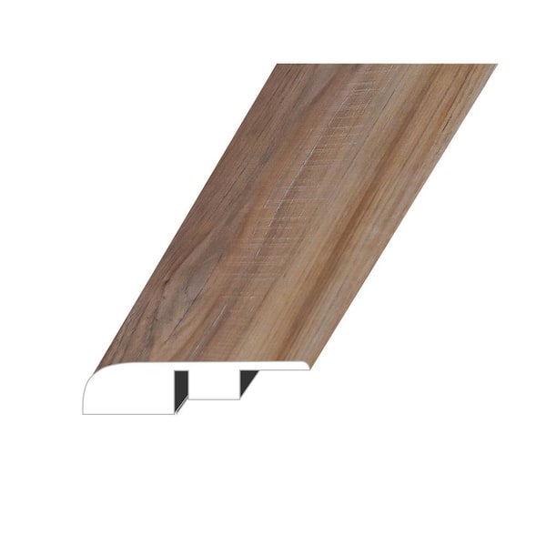 null VICTORUM Elected Bronze 0.6 in. Thick x 1.4 in. W x 94.5 in. L SPC Vinyl End Cap Molding