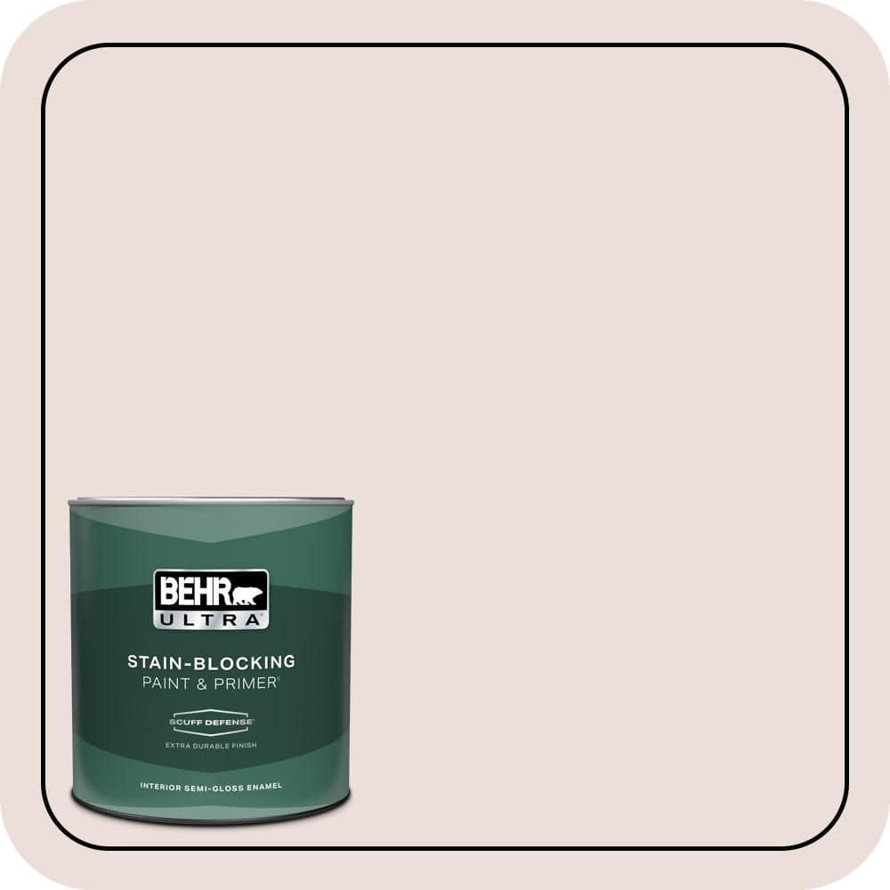 1 qt. #N160-1 Cameo Stone Extra Durable Semi-Gloss Enamel Interior Paint & Primer price history on PriceWatchPro