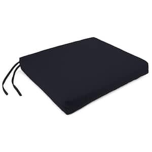 19 in. L x 17 in. W x 2 in. T Outdoor Seat Cushion in Navy