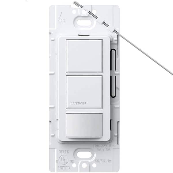 Gray Maestro Dual Circuit Motion Sensor Switch, 6-Amp/Single-Pole, Pladium (MS-OPS6-DDV-PD)