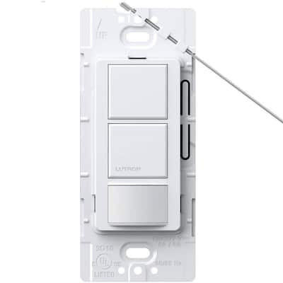 Lutron Maestro Dual Circuit Motion Sensor Switch, 6-Amp/Single-Pole, White (MS-OPS6-DDV-WH) Maestro Dual Circuit Motion Sensor Switch, 6-Amp/Single-Pole, White (MS-OPS6-DDV-WH)